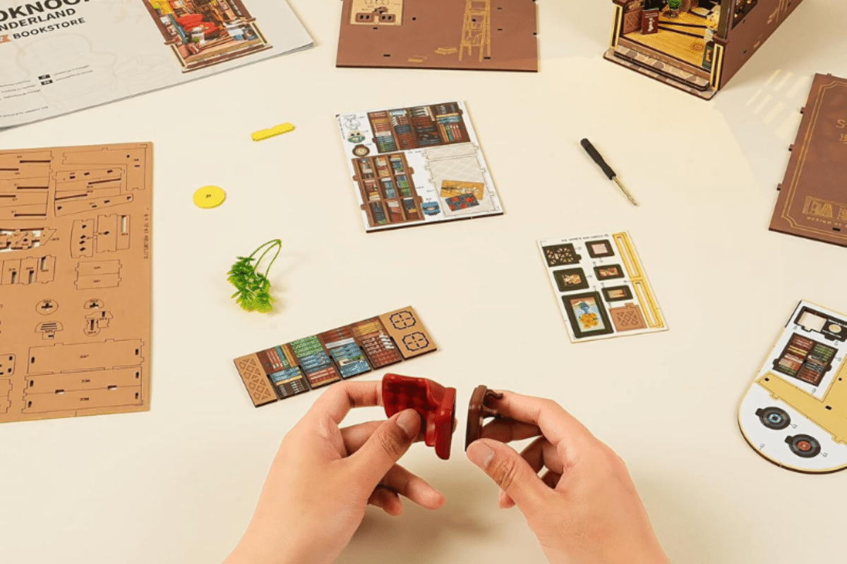 book nook assemblage